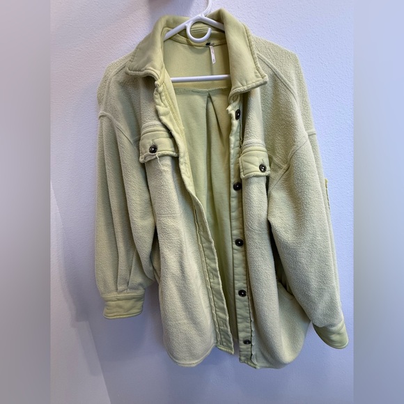 Free people oversized lime ruby jacket - Picture 4 of 7
